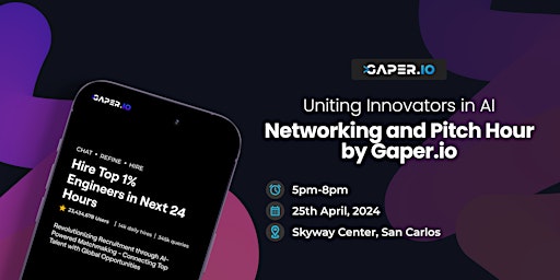 Imagem principal de Uniting Innovators in AI: Networking and Speaker Panel by Gaper.io