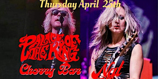 Imagem principal do evento Palace Of The King & Nat Allison Band, Cherry Bar, APRIL 25th