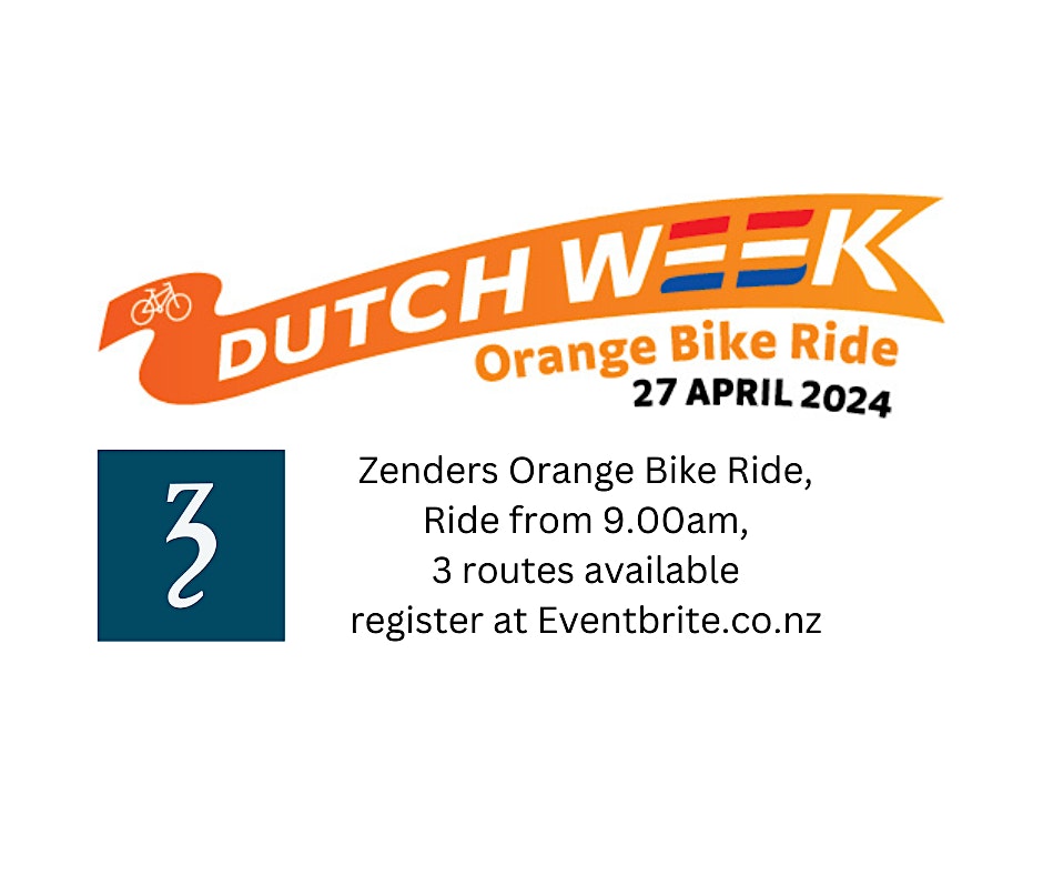 2024 Orange Bike Ride - Dutch Week, Waikato