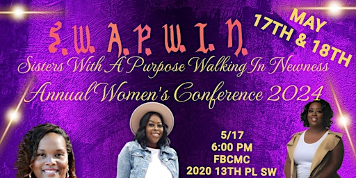 Hauptbild für S.W.A.P.W.I.N. ANNUAL WOMEN'S CONFERENCE 2024