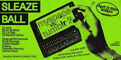 Imagem principal de Sleaze Ball: Myspace vs. Tumblr 2