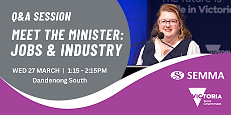SEMMA Meet the Minister: Natalie Hutchins MP Q&A primary image