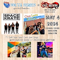 Space Krate / One Love Rising / Dawn Loves Nash ft. Critter | Cage Brewing primary image