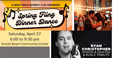 Imagem principal de Spring Fling Dinner and Dance Concert - Hosted by Sunset Beach Womans Club