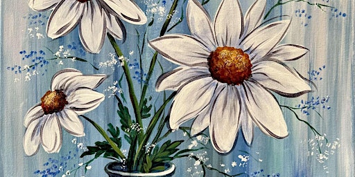 Primaire afbeelding van Blissful Blooms - Paint and Sip by Classpop!™