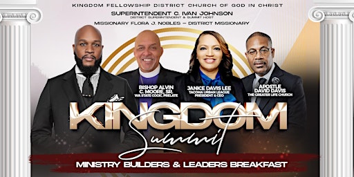 Imagen principal de Kingdom Summit 2k24  Ministry Builders & Leaders Breakfast