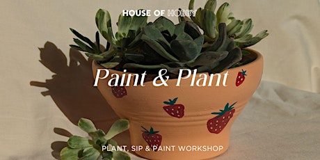 Plant & Paint - Succulent Bowls