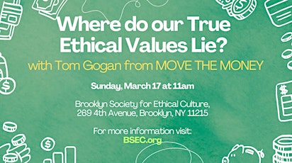 Where do our True Ethical Values Lie? primary image