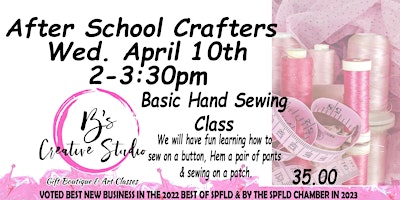 Hauptbild für After School Crafters for ages 10-16