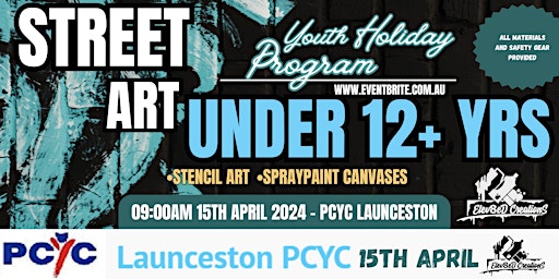 Image principale de Under 12yrs Street Art Workshop At PCYC By Elev8edCreations