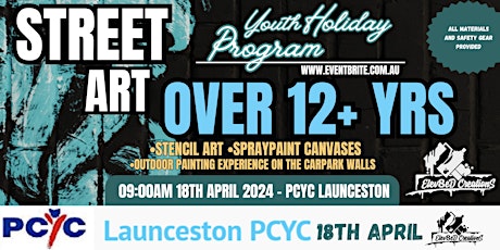 Over 12yrs Street Art Workshop At PCYC By Elev8edCreations