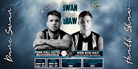 Dane Swan & Heath Shaw LIVE at Pink Hill Hotel, Beaconsfield! primary image