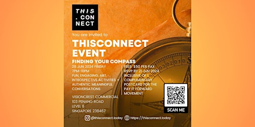 Imagem principal do evento ThisConnect Event: Finding Your Compass