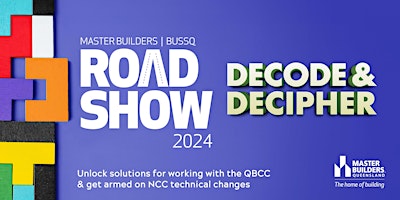 Gold Coast Master Builders BUSSQ Roadshow primary image