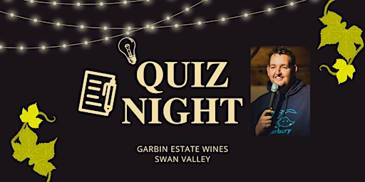 Immagine principale di Quiz Night @ Garbin Wines 