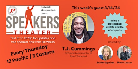 Speakers Theater - Network. Mastermind. Learn.