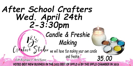 After School Crafters for ages 10-16