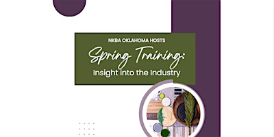 Image principale de NKBA Spring Training : Insight into the Industry