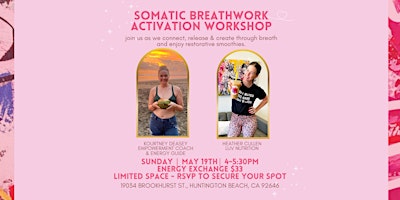 Primaire afbeelding van Somatic Activation Breathwork Workshop