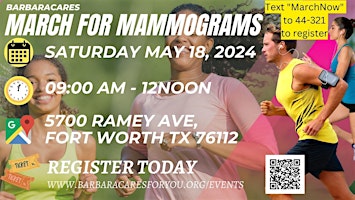 Hauptbild für March for Mammograms