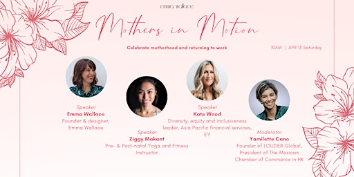 Mothers in Motion: Celebrate Motherhood and Returning to Work primary image