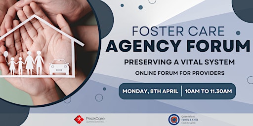 Primaire afbeelding van QLD Foster Care Agency Forum  - Preserving a Vital System