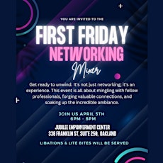 April First Friday Networking Mixer