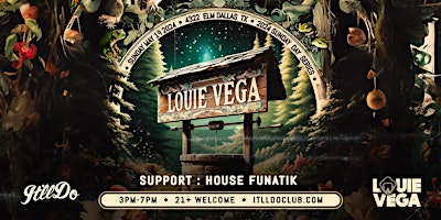 Louie Vega at It'll Do Club: Day Party primary image