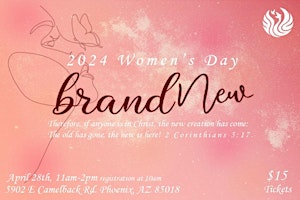 Imagem principal do evento 2024 Women's Day - "Brand New"