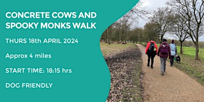 Primaire afbeelding van BANCROFT PARK WALK - 4 MILES | THE ONE WITH THE CONCRETE COWS! MK
