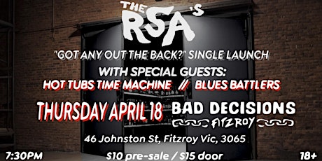 The RSA’s ‘Got Any Out The Back’ Single Launch