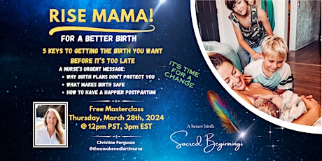 RISE MAMA! For a Better Birth