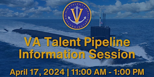 Image principale de Va Talent Pipeline - Information Session (Newport News, VA)