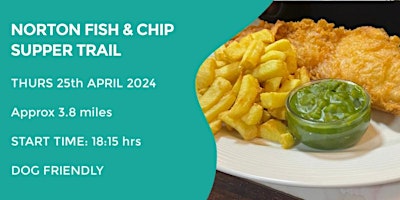 Primaire afbeelding van NORTON FISH AND CHIP SUPPER WALK | 4 MILES | MODERATE | NORTHANTS