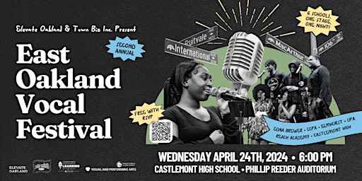 Primaire afbeelding van 2nd Annual East Oakland Vocal Festival