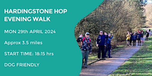 Imagem principal do evento HARDINGSTONE HOP PUB WALK | 3.5 MILES | MODERATE | NORTHANTS