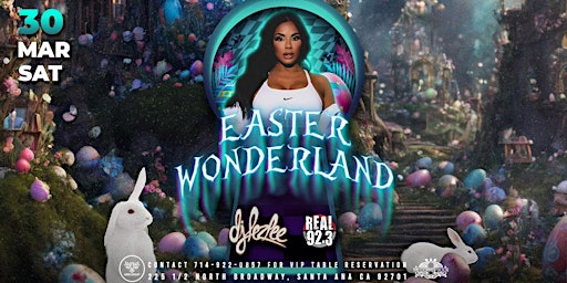 Primaire afbeelding van Wonderland Party with Real923LA DJ Lezlee