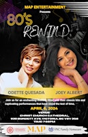 Imagem principal de 80's REWIND Canada Tour : ODETTE Quesada & JOEY Albert