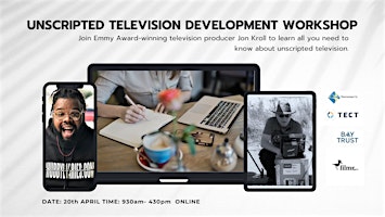 Primaire afbeelding van Unscripted Television  Workshop with Jon Kroll