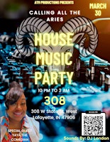 Primaire afbeelding van ARIES HOUSE MUSIC PARTY