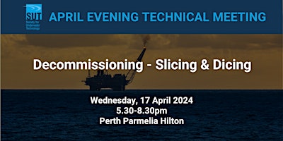 April ETM -  Decommissioning - Slicing & Dicing primary image