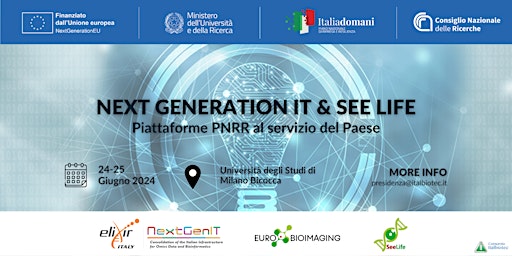 Imagen principal de NEXT GENERATION IT & SEE LIFE: Piattaforme PNRR al servizio del Paese