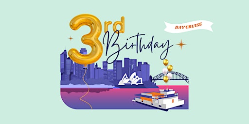 Hauptbild für Exclusive Boat Hire Presents Le Bleu - 3rd Birthday - Day Cruise