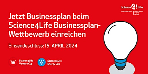 Businessplanphase - Science4Life Businessplan-Wettbewerb primary image