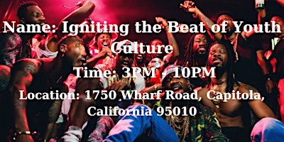 Imagem principal do evento Igniting the Beat of Youth Culture