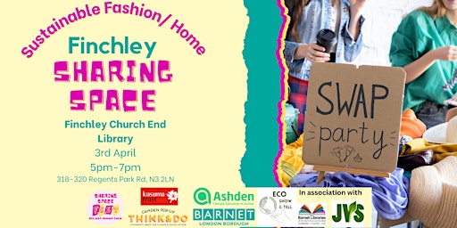 Primaire afbeelding van Sustainable fashion: clothes swap, learn to sell clothes @ Sharing Space