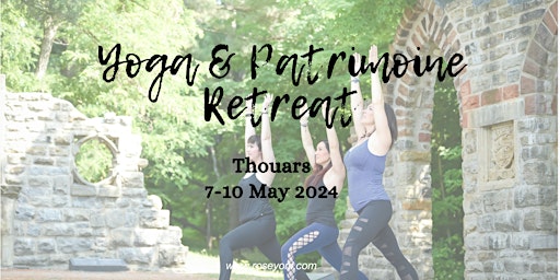 Yoga & Patrimoine Retreat in Thouars 7-10 May 2024  primärbild