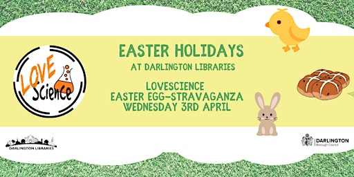 Darlington Libraries: Lovescience (2:30pm Dton) primary image