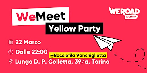 WeMeet | Yellow Party primary image