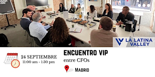 Imagem principal do evento Encuentro VIP entre CFOs en Madrid